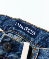 NAUTICA ( JAPAN ) Vintage-Processed Baggy Silhouette Denim Pants