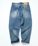 NAUTICA ( JAPAN ) Vintage-Processed Baggy Silhouette Denim Pants