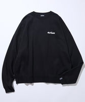 FREAK'S STORE x WILD THINGS Exclusive Tiger Motif with Embroidered Patch Crew Neck Sweatshirt