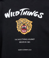 FREAK'S STORE x WILD THINGS Exclusive Tiger Motif with Embroidered Patch Crew Neck Sweatshirt