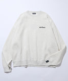 FREAK'S STORE x WILD THINGS Exclusive Tiger Motif with Embroidered Patch Crew Neck Sweatshirt