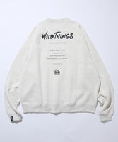 FREAK'S STORE x WILD THINGS Exclusive Oversized Reflective Back Print Sweatshirt