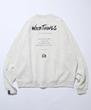 FREAK'S STORE x WILD THINGS Exclusive Oversized Reflective Back Print Sweatshirt