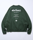 FREAK'S STORE x WILD THINGS Exclusive Oversized Reflective Back Print Sweatshirt