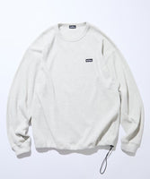 FREAK'S STORE x WILD THINGS Exclusive Big Silhouette Waffle Thermal / Hem Cord Long Sleeve T-Shirt