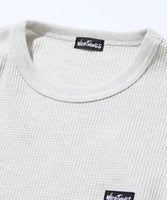 FREAK'S STORE x WILD THINGS Exclusive Big Silhouette Waffle Thermal / Hem Cord Long Sleeve T-Shirt