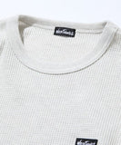 FREAK'S STORE x WILD THINGS Exclusive Big Silhouette Waffle Thermal / Hem Cord Long Sleeve T-Shirt