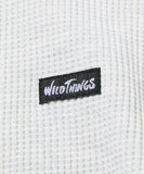 FREAK'S STORE x WILD THINGS Exclusive Big Silhouette Waffle Thermal / Hem Cord Long Sleeve T-Shirt