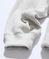 FREAK'S STORE x WILD THINGS Exclusive Big Silhouette Waffle Thermal / Hem Cord Long Sleeve T-Shirt