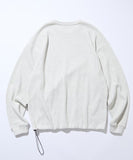 FREAK'S STORE x WILD THINGS Exclusive Big Silhouette Waffle Thermal / Hem Cord Long Sleeve T-Shirt