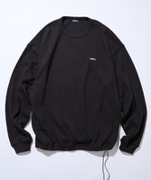 FREAK'S STORE x WILD THINGS Exclusive Big Silhouette Waffle Thermal / Hem Cord Long Sleeve T-Shirt