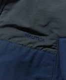 NAUTICA ( JAPAN ) Leatherett Nylon Reversible Short Quilted Jacket
