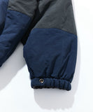 NAUTICA ( JAPAN ) Leatherett Nylon Reversible Short Quilted Jacket