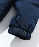 NAUTICA ( JAPAN ) Leatherett Nylon Reversible Short Quilted Jacket