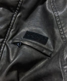 NAUTICA ( JAPAN ) Leatherett Nylon Reversible Short Quilted Jacket