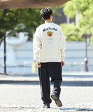 FREAK'S STORE x WILD THINGS Exclusive Tiger Motif with Embroidered Patch Crew Neck Sweatshirt