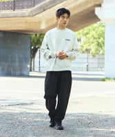 FREAK'S STORE x WILD THINGS Exclusive Tiger Motif with Embroidered Patch Crew Neck Sweatshirt