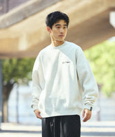 FREAK'S STORE x WILD THINGS Exclusive Tiger Motif with Embroidered Patch Crew Neck Sweatshirt
