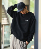 FREAK'S STORE x WILD THINGS Exclusive Tiger Motif with Embroidered Patch Crew Neck Sweatshirt