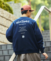 FREAK'S STORE x WILD THINGS Exclusive Oversized Reflective Back Print Sweatshirt