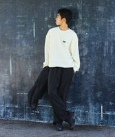 FREAK'S STORE x WILD THINGS Exclusive Big Silhouette Waffle Thermal / Hem Cord Long Sleeve T-Shirt