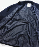 NAUTICA ( JAPAN ) Belted Wool Stand Collar Coat