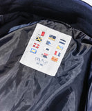 NAUTICA ( JAPAN ) Belted Wool Stand Collar Coat