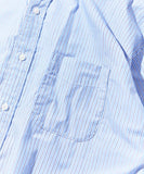 NAUTICA ( JAPAN ) Vintage-Style Striped Broadcloth BD Shirt