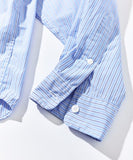NAUTICA ( JAPAN ) Vintage-Style Striped Broadcloth BD Shirt