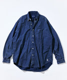 NAUTICA ( JAPAN ) Vintage-inspired Overdyed Oxford Button-Down Shirt