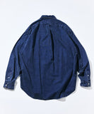 NAUTICA ( JAPAN ) Vintage-inspired Overdyed Oxford Button-Down Shirt