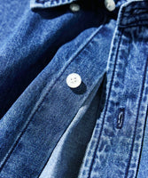NAUTICA ( JAPAN ) Vintage-Style Denim BD Shirt