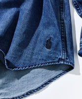 NAUTICA ( JAPAN ) Vintage-Style Denim BD Shirt