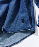 NAUTICA ( JAPAN ) Vintage-Style Denim BD Shirt
