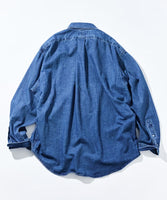 NAUTICA ( JAPAN ) Vintage-Style Denim BD Shirt