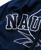 NAUTICA ( JAPAN ) x Reebok Exclusive Double Name Arch Logo Heavyweight Zip-Up Hoodie