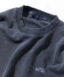 NAUTICA ( JAPAN ) Pigment-dyed HIDDEN LOGO Crew Neck Sweatshirt