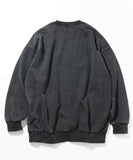 NAUTICA ( JAPAN ) Pigment-dyed HIDDEN LOGO Crew Neck Sweatshirt