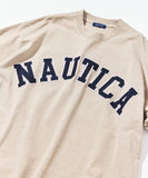 NAUTICA ( JAPAN ) Big Silhouette Pigment-dyed Arch Logo Short-sleeve T-shirt