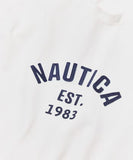 NAUTICA ( JAPAN ) Oversized Felt Patch Arch Logo Short Sleeve T-Shirt