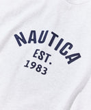NAUTICA ( JAPAN ) Oversized Felt Patch Arch Logo Short Sleeve T-Shirt