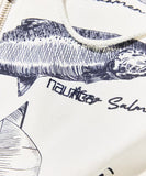 NAUTICA ( JAPAN ) OCEAN All-over Print Twill Zip-up Hooded Jacket