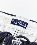 NAUTICA ( JAPAN ) OCEAN Zll-over Print Twill Two-Pleat Easy Shorts