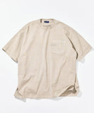 NAUTICA ( JAPAN ) Big Silhouette Pigment-dyed Hidden Logo Short-sleeve Pocket T-shirt