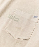 NAUTICA ( JAPAN ) Big Silhouette Pigment-dyed Hidden Logo Short-sleeve Pocket T-shirt