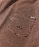 NAUTICA ( JAPAN ) Big Silhouette Pigment-dyed Hidden Logo Short-sleeve Pocket T-shirt