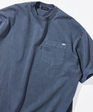 NAUTICA ( JAPAN ) Big Silhouette Pigment-dyed Hidden Logo Short-sleeve Pocket T-shirt