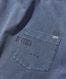 NAUTICA ( JAPAN ) Big Silhouette Pigment-dyed Hidden Logo Short-sleeve Pocket T-shirt