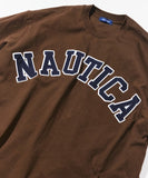 NAUTICA ( JAPAN ) Big Silhouette Arch Logo Short-sleeve T-shirt