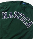 NAUTICA ( JAPAN ) Big Silhouette Arch Logo Short-sleeve T-shirt